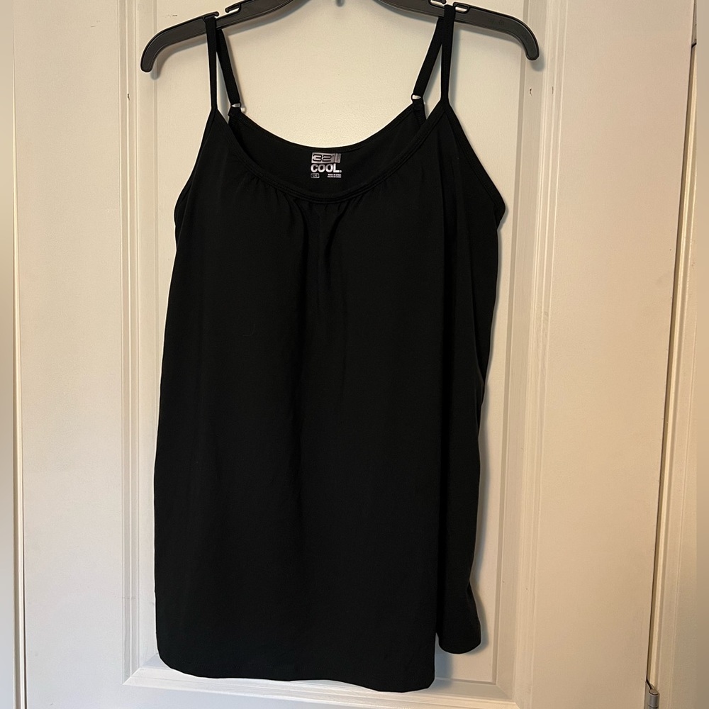 Black Bra-Tank / 32 Degrees Cool / Size L